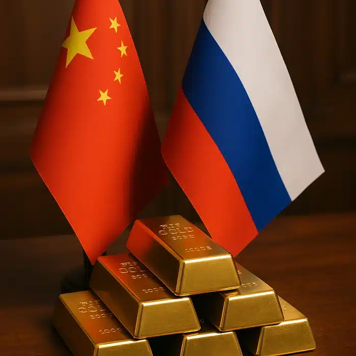 China und Russland kaufen Gold